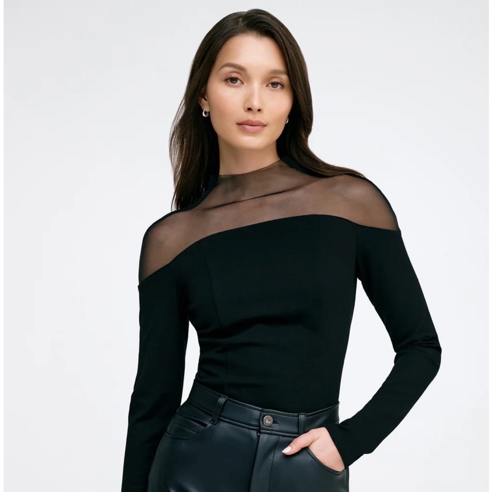 Elegant Black Joanna Top